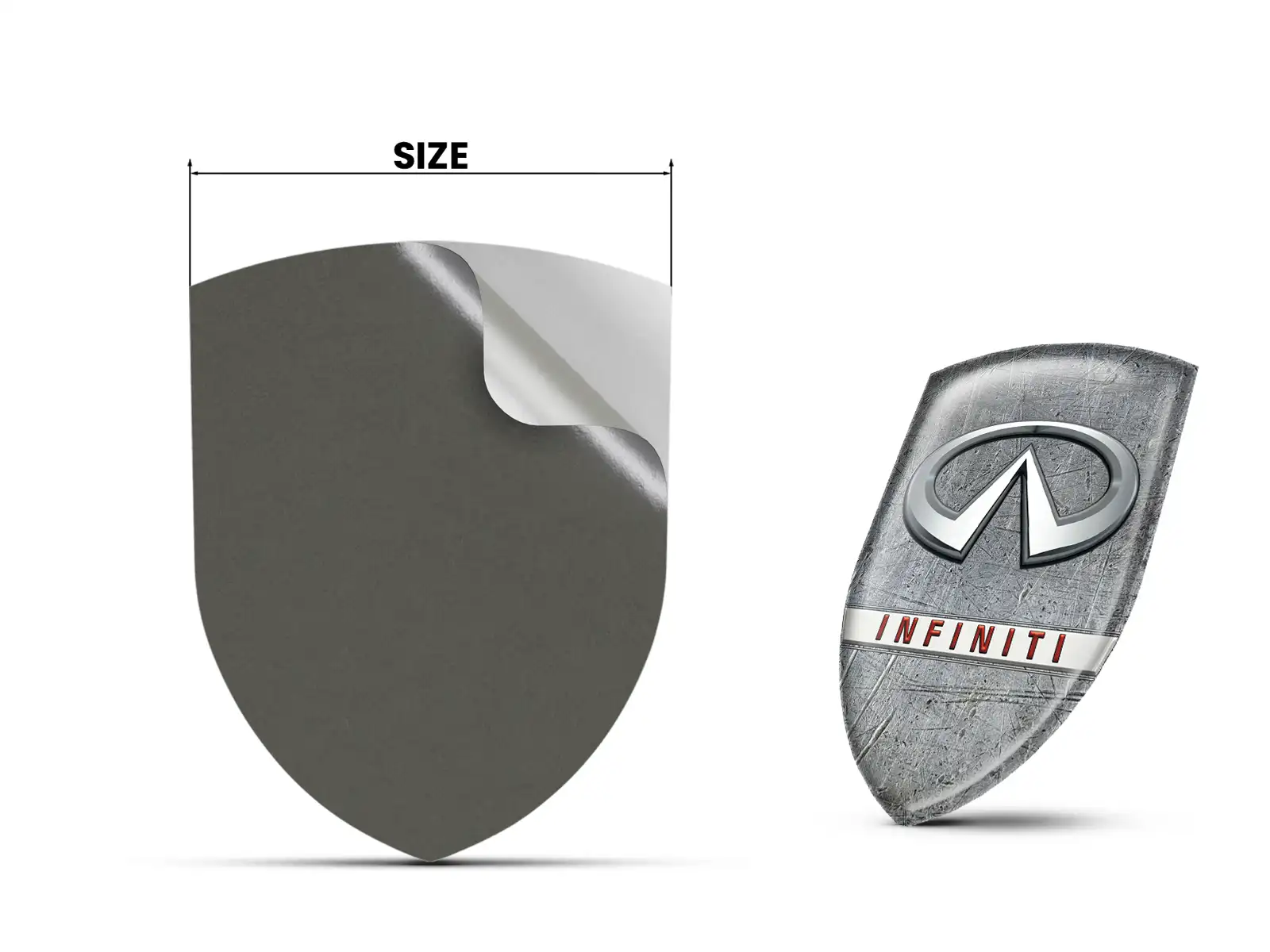 Infiniti Pegatinas Negocio Personalizadas X Máximo Resistente